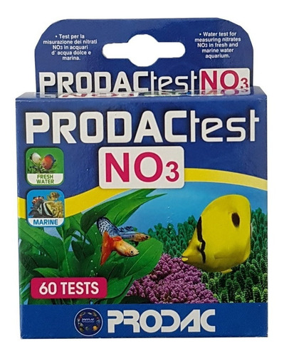 Test De Nitratos No3 Prodac P/ Acuario De Agua Dulce Salada