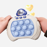 Pop It Mini Gamer Console Anti Stress Brinquedo Eletrônico Cor Azul