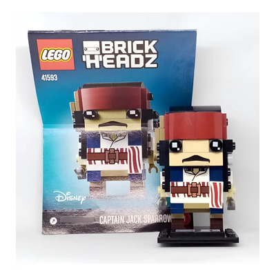 Lego Brickheadz Captain Jack Sparrow 41593 Piratas De Caribe | MercadoLibre