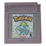 Cartucho Fita Pokémon Crystal Clear Game Boy Gbc / Gba .