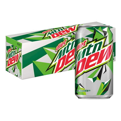 Refresco Diet Mountain Dew 355ml 12pack. Americano | Meses sin interés