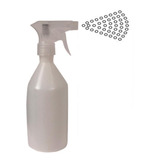 Envase Pvc 500ml Gatillo Spray Pulverizador Botella Blanco
