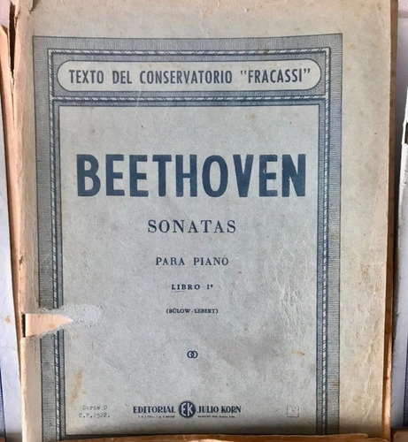 Beethoven Sonatas Para Piano Libro I