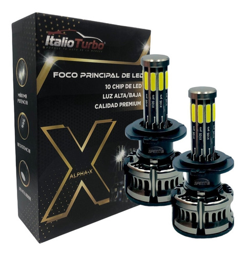 Kit Focos Led Faros Principales 10 Caras/ Baja Cambus Bsp