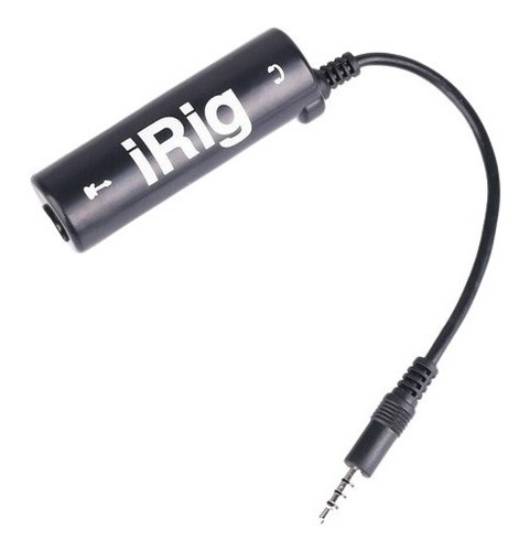 Irig Interface Áudio Adaptador Para Guitarra Microfone Live