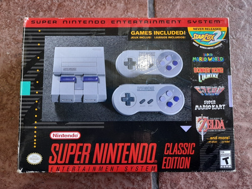 Super Nintendo Snes Mini Classic Edition