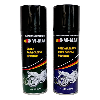 Grasa Para Cadena De Moto + Desengrasante W-max By Würth® | MercadoLibre
