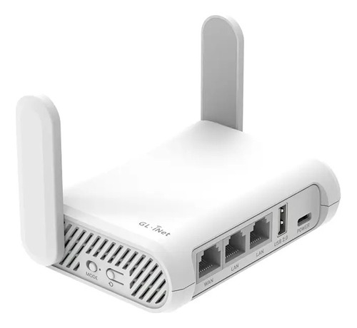 Router De Viaje Gl.inet Opal Pocket Gl-sft1200 De Doble Banda Tor Color Gris