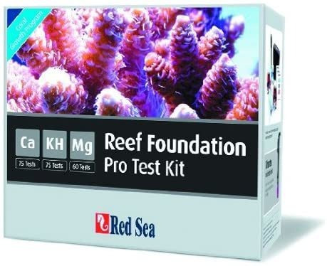 Kit De Prueba De La Fundación Red Sea Reef - Calcio, Alcalin