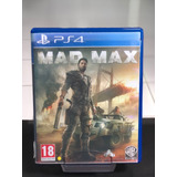 Mad Max Ps4 Midia Física