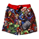 Short De Baño Avengers Marvel, Tallas 10, 12 Y 14