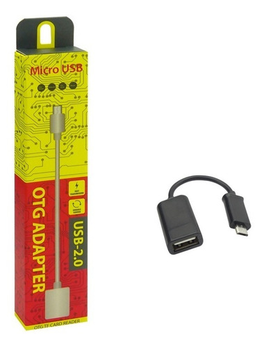 Cable Otg A Usb Micro 5 Pin Velocidad 2.0