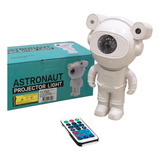 Astronauta Lampara Parlante Bluetooth Luz Led Proyector 360 