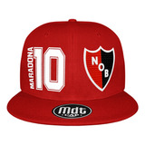 Gorra Plana Newells Old Boys Diego Mara. 10