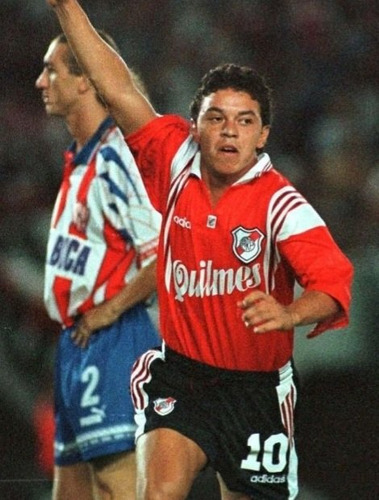 Camiseta De River Roja 1997/98 Suplente Roja Mangas Largas 