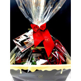 Presente Mães Kit Cesta Chocolates 12 Itens + Buque Flores 