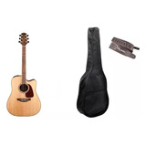 Violão Takamine Folk Elétrico Gd93ce Com Capa Luxo E Correia