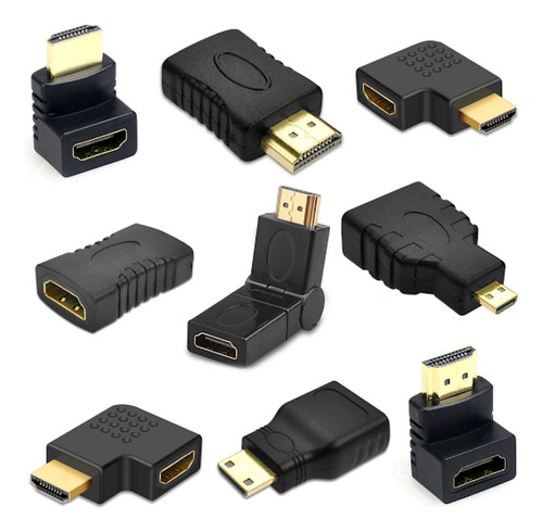 Adaptador Mini Hdmi Micro Hdmi Copla Union L Dvi Variedad