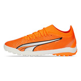 Tenis De Fútbol Rápido Puma Ultra Match Tt- 10722001 Naranja