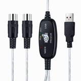 Cable Convertidor Midi A Usb Conecta Tu Teclado A Pc O Mac