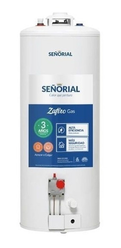 Termotanque Señorial 85 Litros Gas Multigas Zafiro