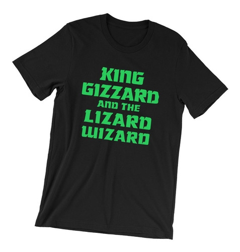 Remera Algodón Musica Rock King Gizzard & The Lizard Wizard 