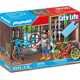 Playmobil City Life 70674 Taller De Bicicletas