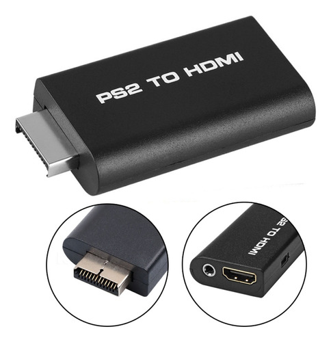 Adaptador Conversor Digital De Audio Y Vídeo Mini Ps2 A Hdmi