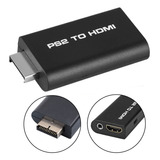 Adaptador Conversor Digital De Audio Y Vídeo Mini Ps2 A Hdmi