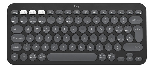 Logitech Pebble Keys 2 K380s, Teclado Bluetooth