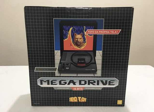 Mega Drive Sega Tectoy 2017 Com Cartão Sd