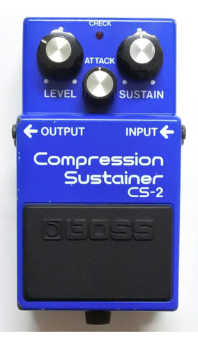 Pedal Boss Cs-2 Cs2 Compressor Sustainer - Japan Sn: 225400