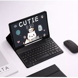 Funda Teclado Para Samsung Galaxy Tab A7 Lite Sm-t220+ratón