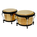 Bongos 7  Y 8.5  De Madera Peace Bog-72