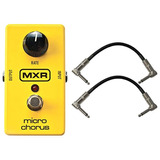 Mxr M148 Micro Chorus Efectos De Guitarra Pedal W / 2 6  Cab