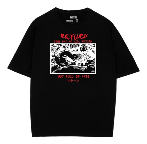 Playera Lucifer Return Streetwear Oversize Fkttsh L1