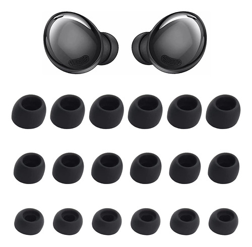 18 Almohadillas Para Auriculares Galaxy Buds Pro - Negras