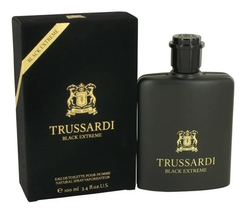 Perfume Trussardi Black Extreme Pour Homme 100ml Edt -