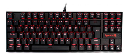 Teclado Gamer Mecanico Redragon Kumara K552 Switch Brown 