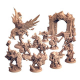 Miniaturas Anões Dwarven Defenders Rpg, Zombicide, D&d