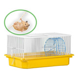 Mini Gaiola Hamster Topolino Transporte Pequenos Roedores