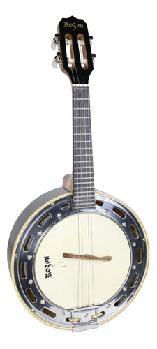 Banjo Rozini Studio Eletrico Preto Caixa Larga Rj11elpt