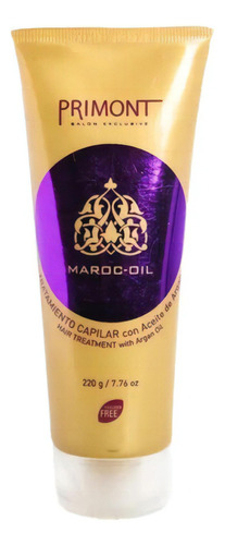 Mascara Maroc Oil Aceite De Argan Nutritiva - Primont 220g