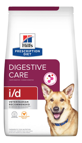 Alimento Hill's Prescription Diet Digestive Care I/d Para Perro Todos Los Tamaños Sabor Pollo En Bolsa De 8.5lb