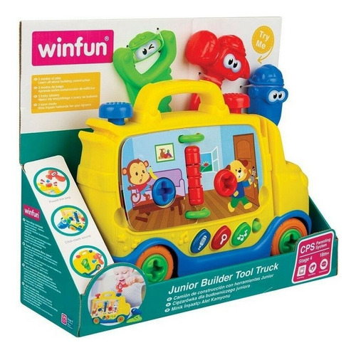 Winfun Camión De Herramientas Junior Con Luz Y Sonido