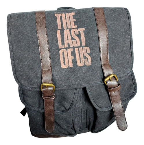 Mochila The Last Of Us Lona Grande Resistente Escolar Viagem