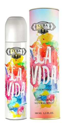 Perfume Cuba Paris La Vida Women Edp 100 Ml Original
