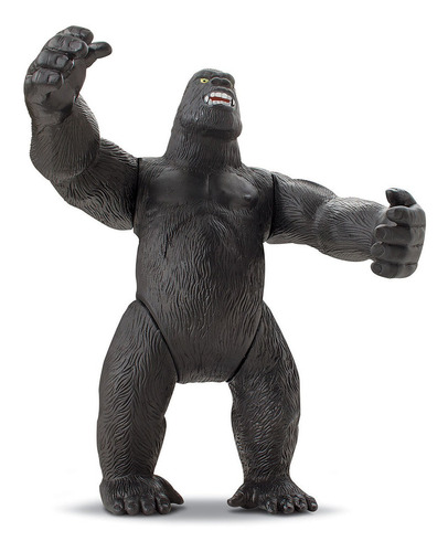 Animal De Brinquedo Gorila King Kong 24cm Grande Real Animal