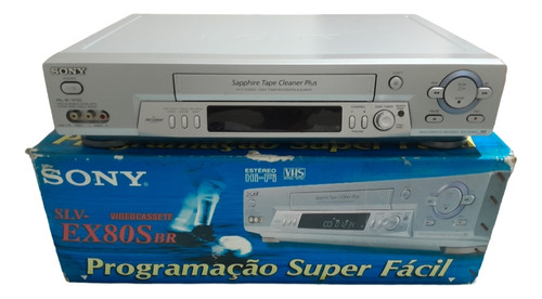 Vídeo Cassete Sony Sapphire Tape Cleaner 7 Head Hi-fi Stéreo