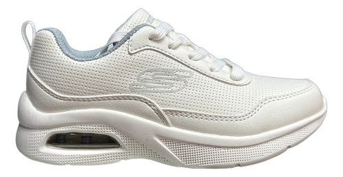 Tenis Skechers Escolar Blanco Comodo Ligero Unisex 30001lmx